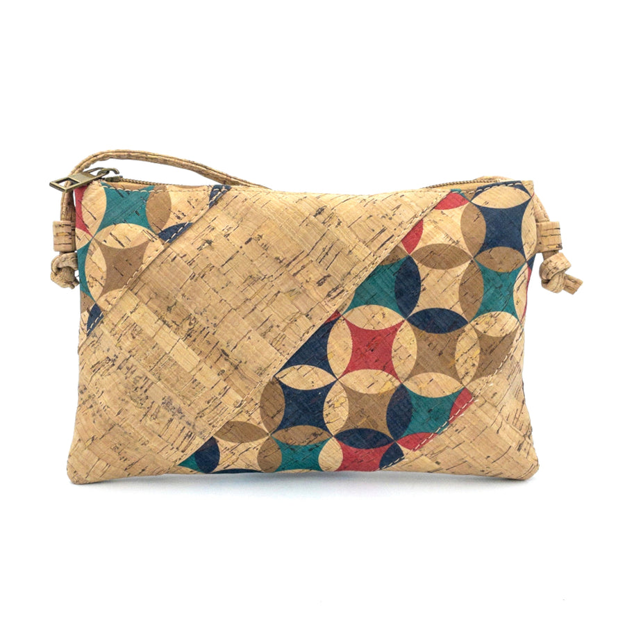 Products Kelsey Cork Crossbody Bag Colourful Compass_front