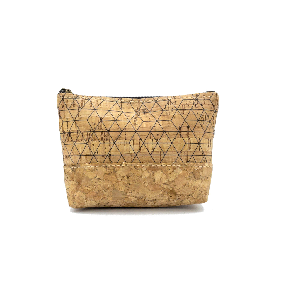 Roxy Cork Pouch Geo Lines_front